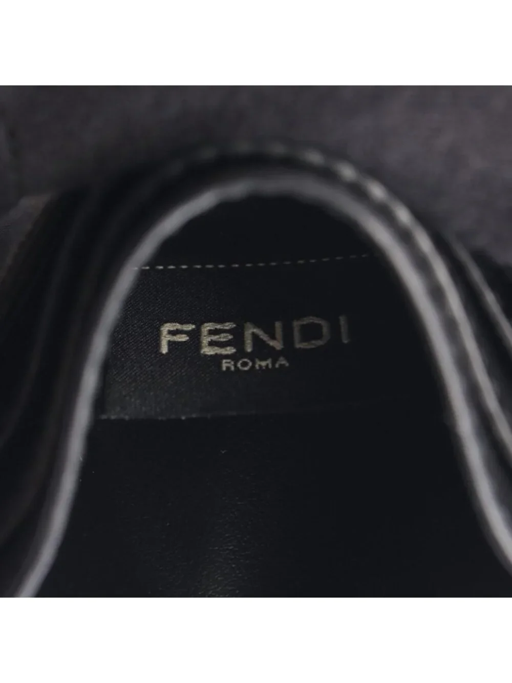 Fendi Card Case Zucca Canvas Leather